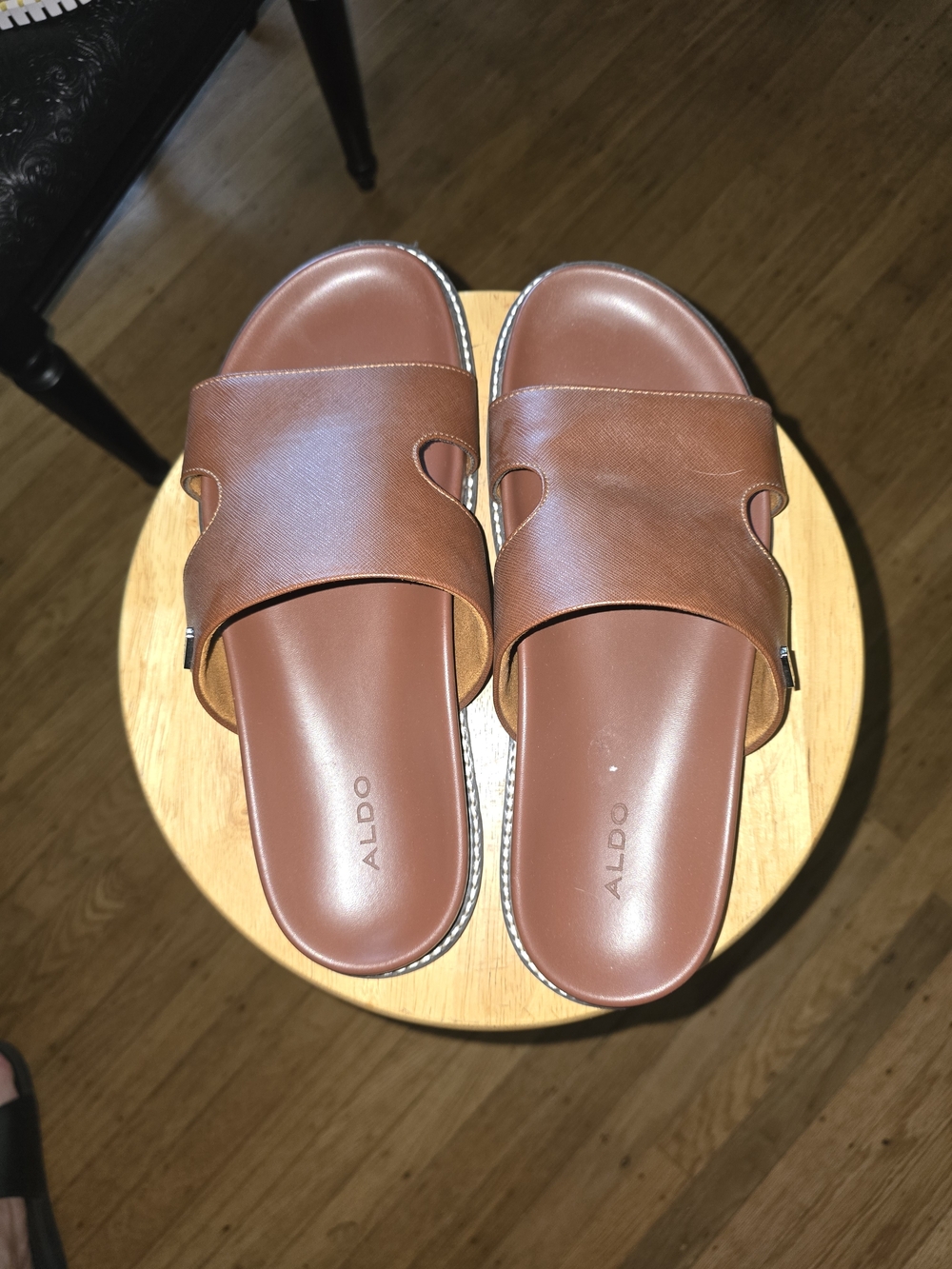 ALDO Men’s Brown Slide Sandals
